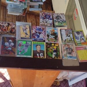 Assorted Football Trading Cards